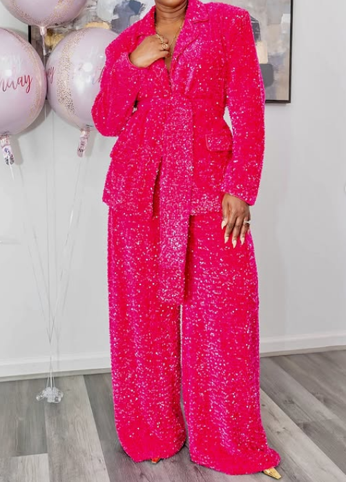 Dazzle Sequin Occasion Set