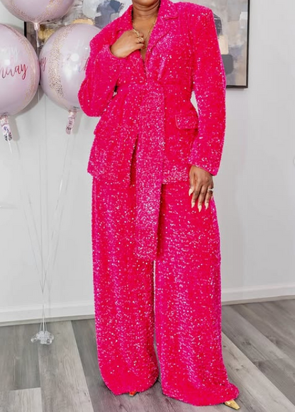 Dazzle Sequin Occasion Set