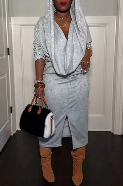 Oversize Hoodie Sweatshirt 2pc Set