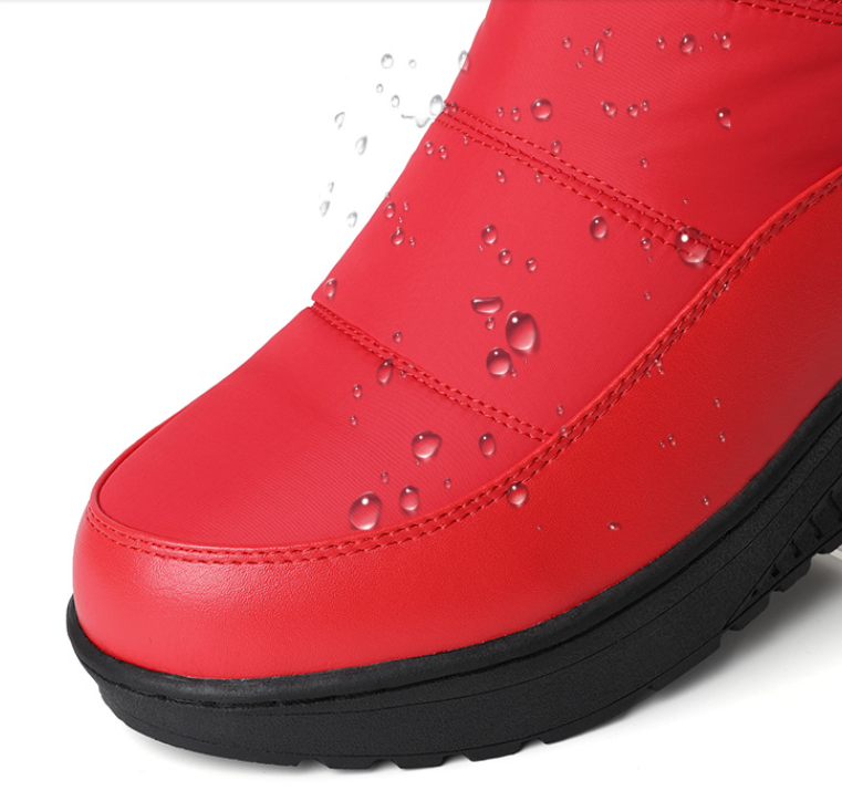 Waterproof Plush Lined Winter Down Boots