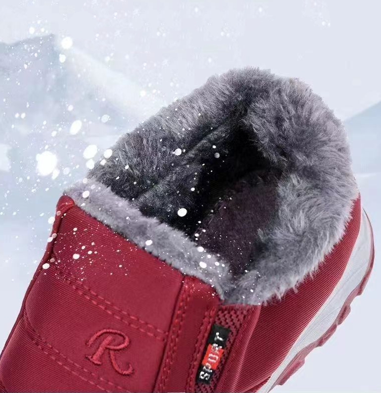 Warm Plush Lined Winter Ankle Boots