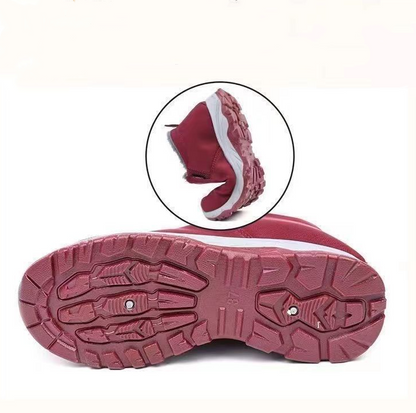 Warm Plush Lined Winter Ankle Boots