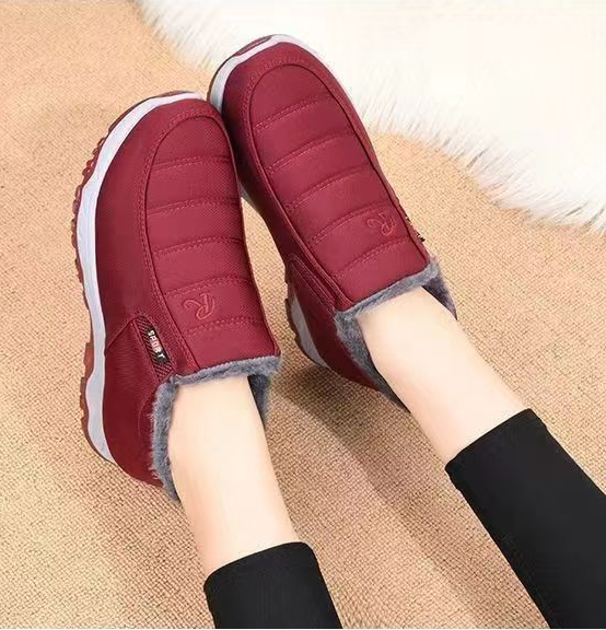 Warm Plush Lined Winter Ankle Boots