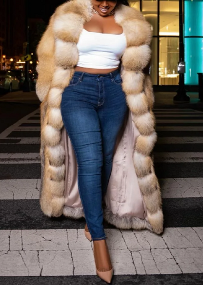 Chill Faux Fur Long Coat