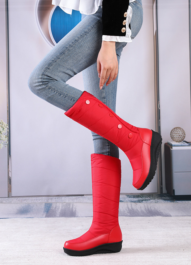 Waterproof Plush Lined Winter Down Boots