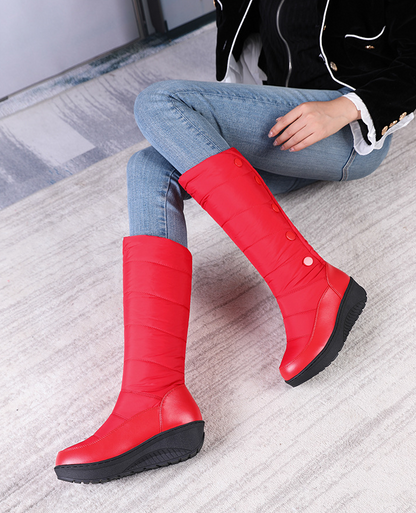 Waterproof Plush Lined Winter Down Boots